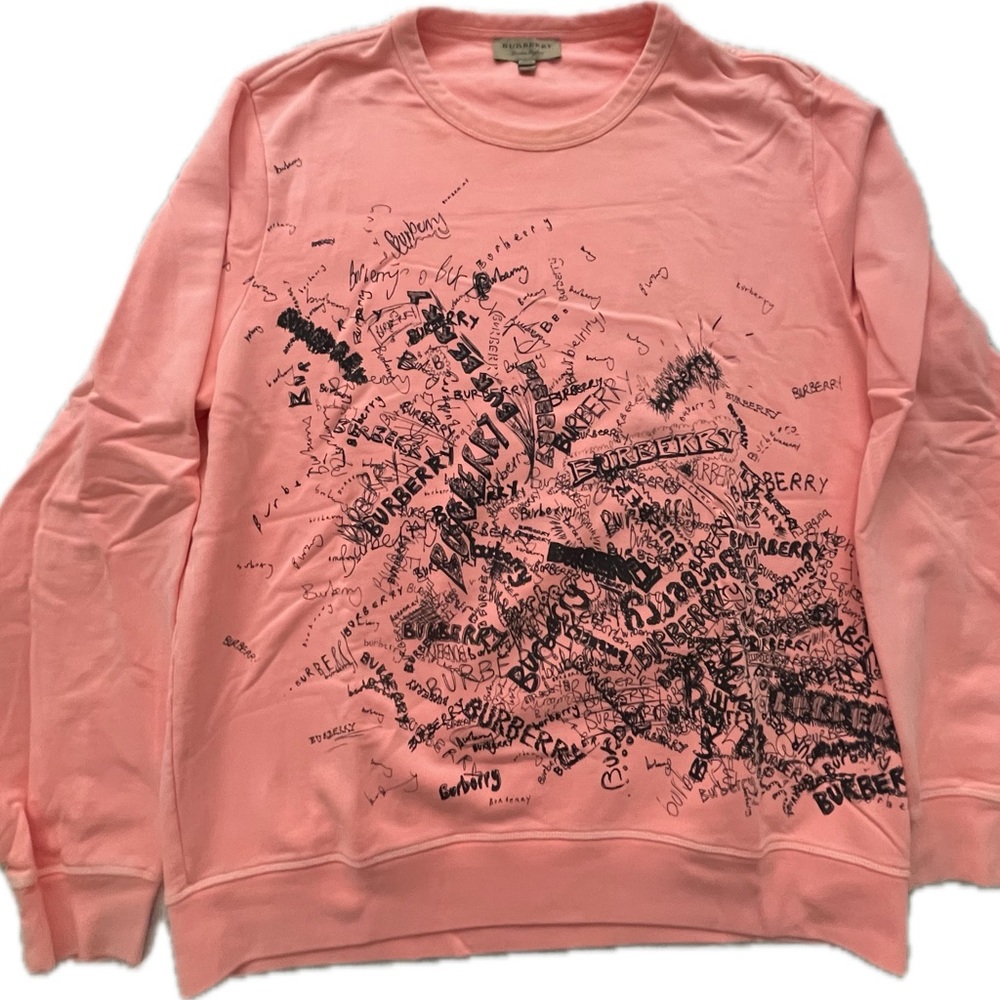 Burberry Coral Knit Top